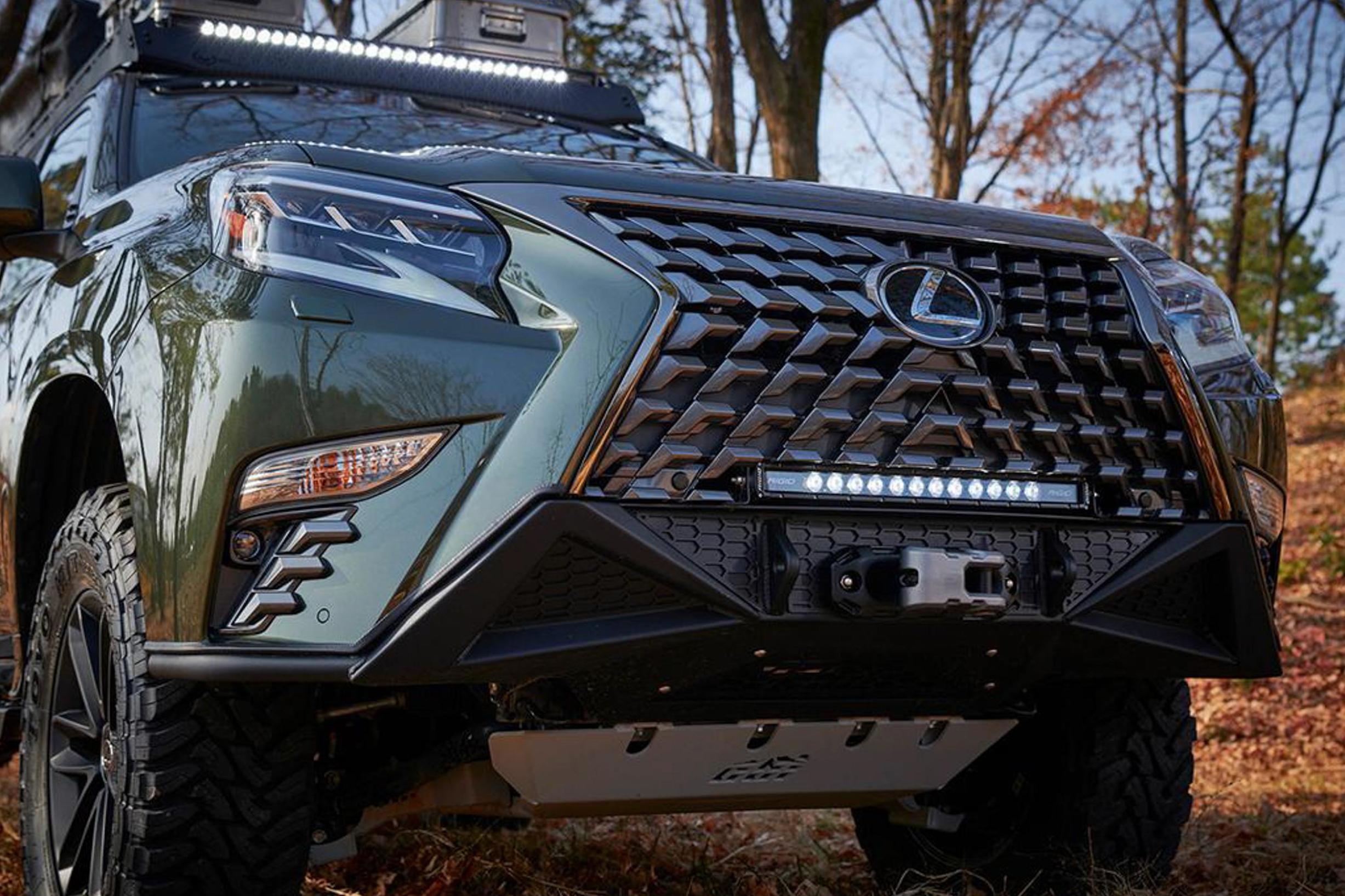 雷克萨斯GX460户外版曝光：标配全地形轮胎！起售价约合38万元？