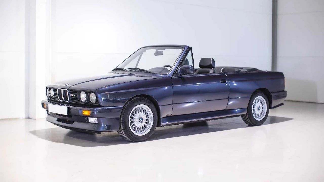 宝马M系列中第一款敞篷车！罕见的1989 年 BMW E30 M3