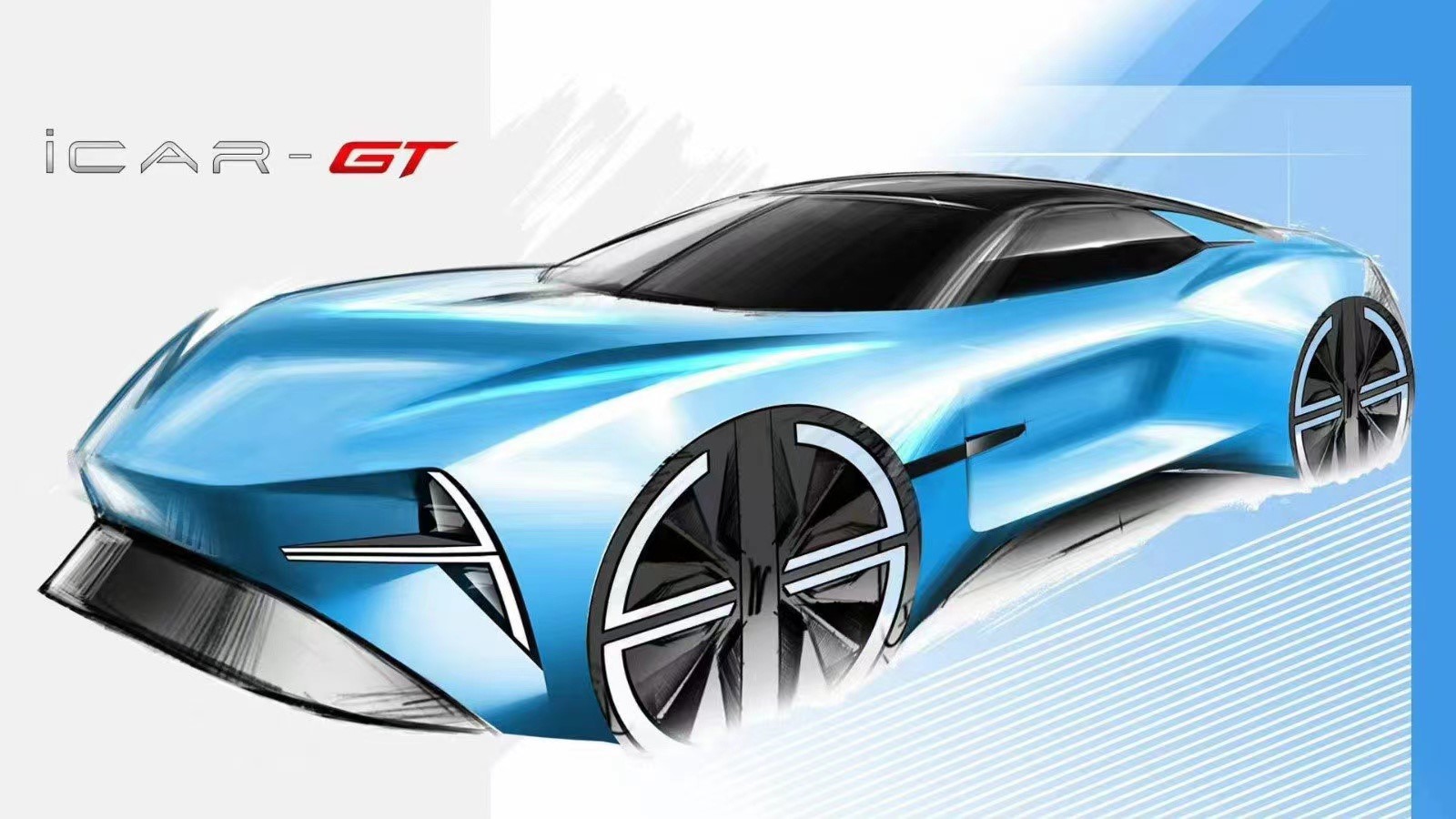 奇瑞将推出iCAR平台纯电动GT跑车，有点炫酷