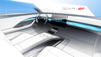 最懂你的内饰风 iCAR GT凸显未来科技范