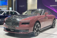 2023上海車展探館丨最豪電動轎跑 勞斯萊斯閃靈實拍