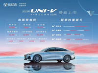 電動掀背尾門，2023款UNI-V 10.89萬起正式上市