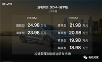 比亞迪漢已降至18.98萬