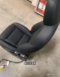 网传新款Model 3座椅图，加入打孔设计，或配备座椅通风