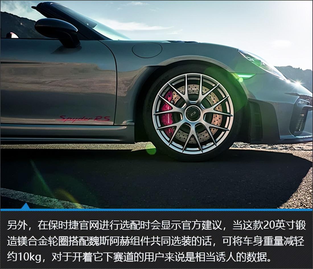 颜值实力并存 保时捷718 Spyder RS新车图解