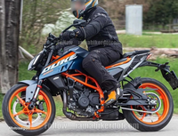 全新一代KTM 390 DUKE真容曝光，新車(chē)頭、新車(chē)尾、新車(chē)架、新懸掛