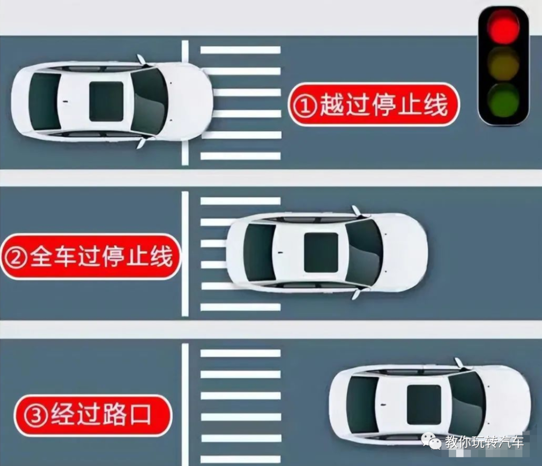 开车“误闯红灯”别倒车，交警教你一招：照着做既安全，还不扣分