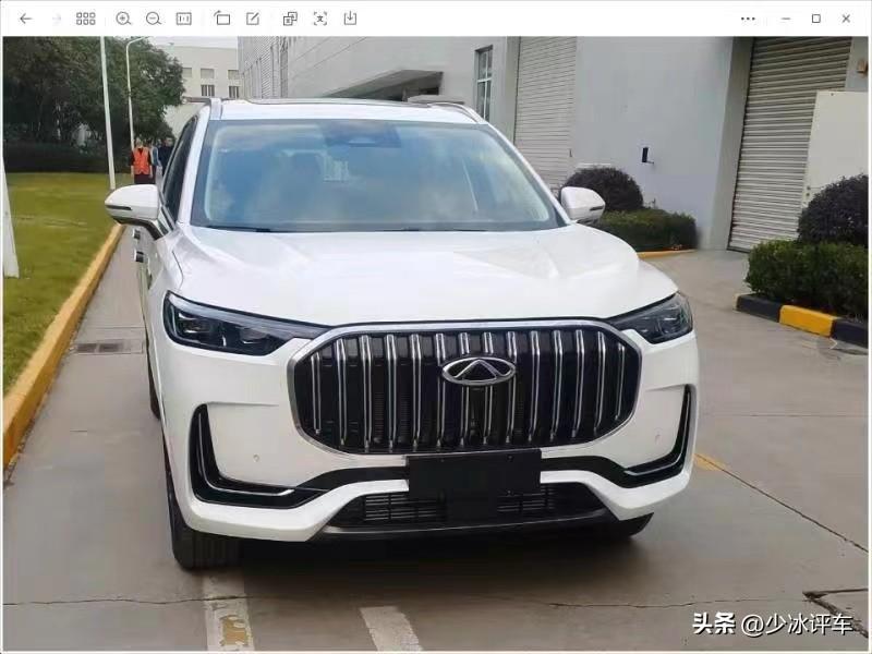 威武霸氣又高端,奇瑞瑞虎9正面照曝光