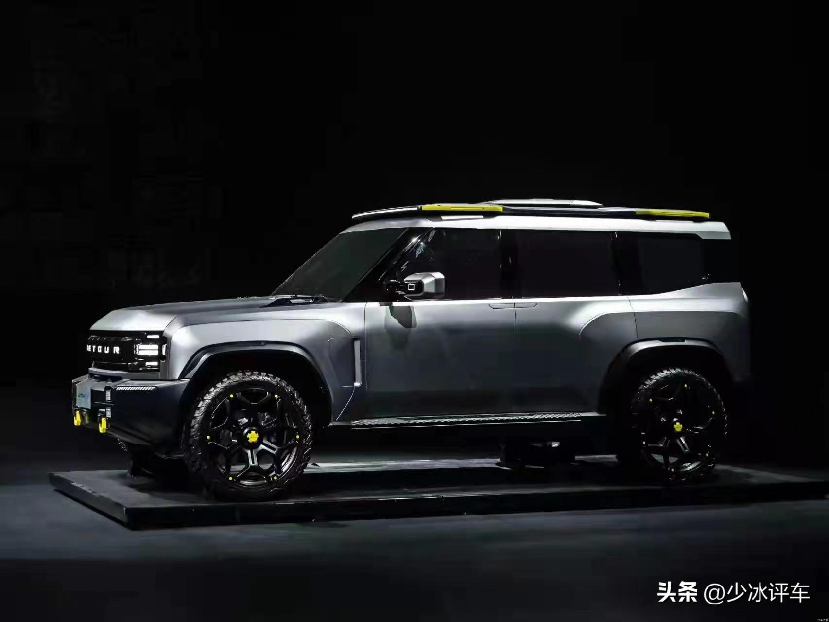 幾乎照搬概念車,捷途硬派越野諜照再曝光