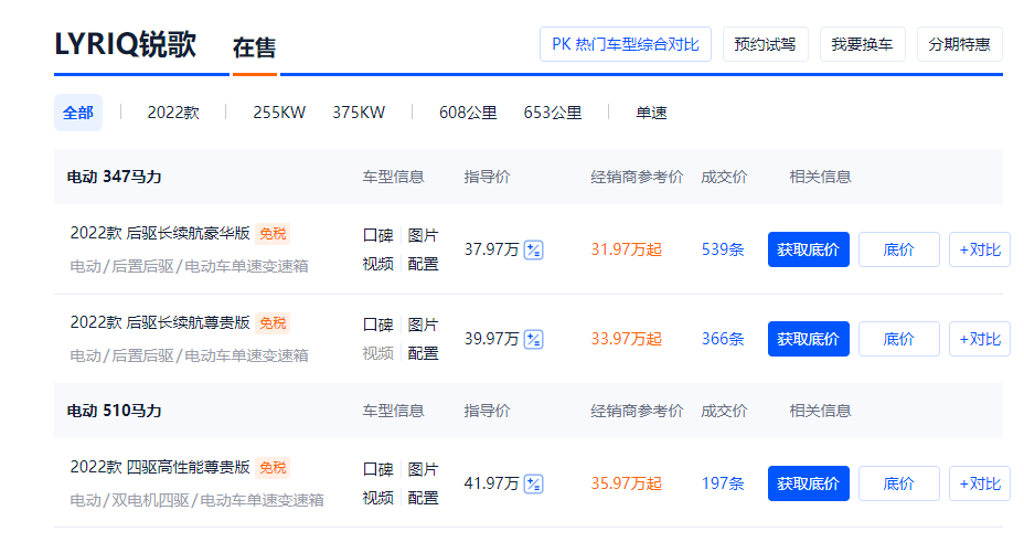 剑指Model Y？凯迪拉克锐歌31.97万起，有吸引力吗