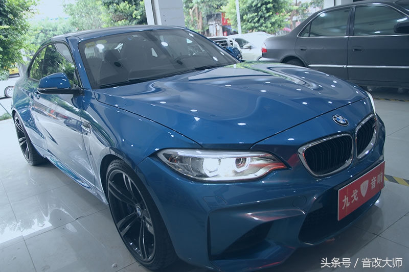 寶馬BMW M2汽車音響二次倒模升級改裝