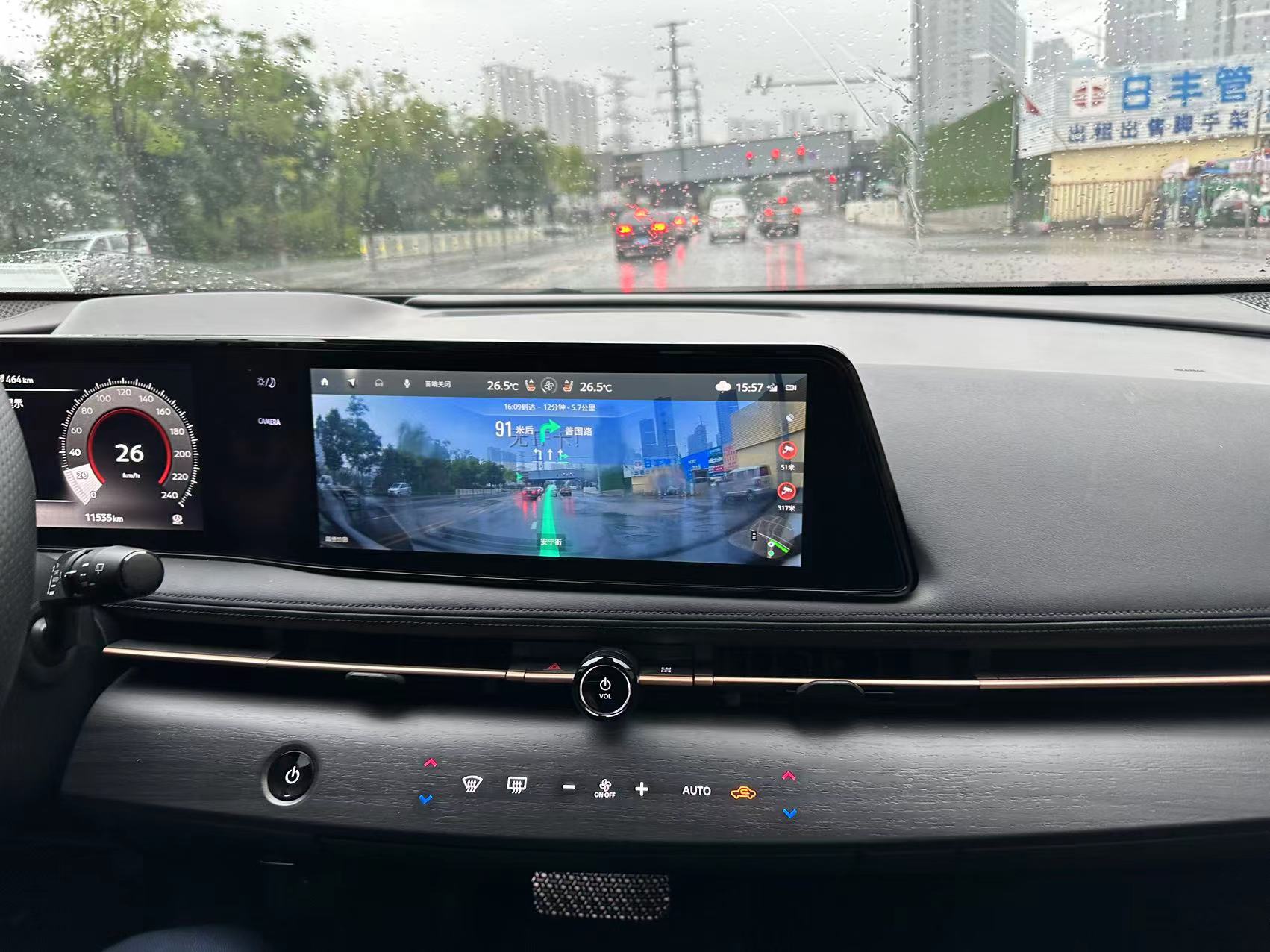 日产ARIYA 艾睿雅的AR实景导航体验,使用导航总没错?