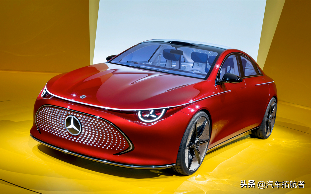 下一代 Mercedes-Benz CLA Class 概念车！MMA 新平台，可续航 750km！