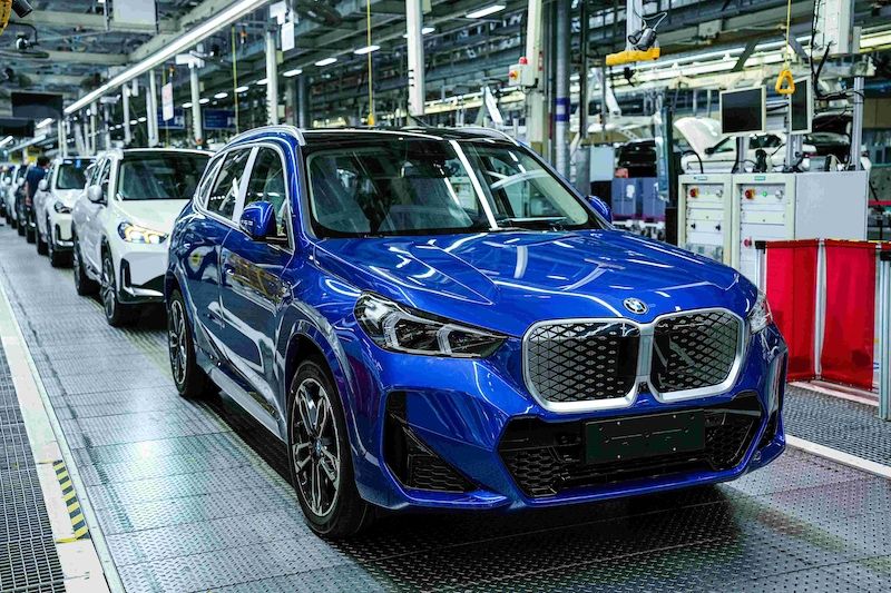 創(chuàng)新純電動BMW iX1于鐵西工廠下線，2025年將出口海外市場