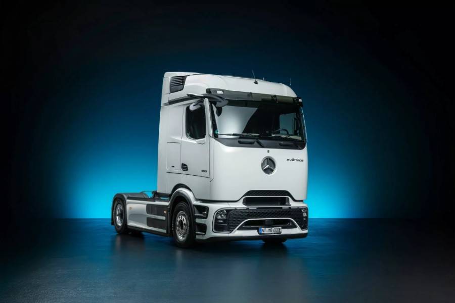 奔驰发布eActros 600正式量产版