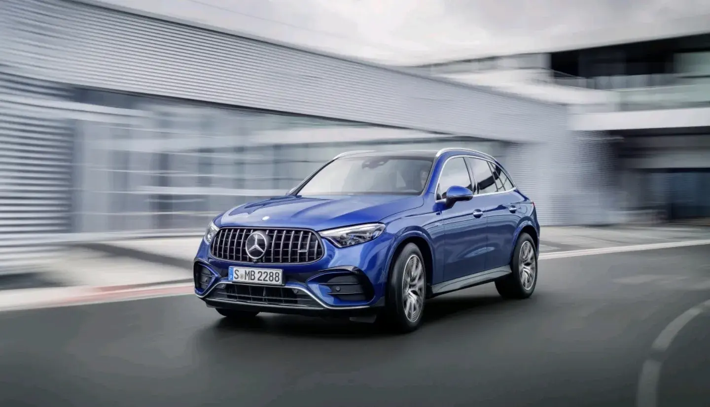 进入四缸时代 全新AMG GLC43路试曝光