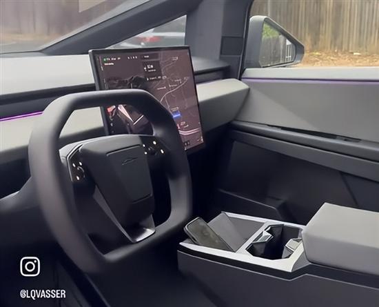 都在预料之中 特斯拉Cybertruck内饰曝光