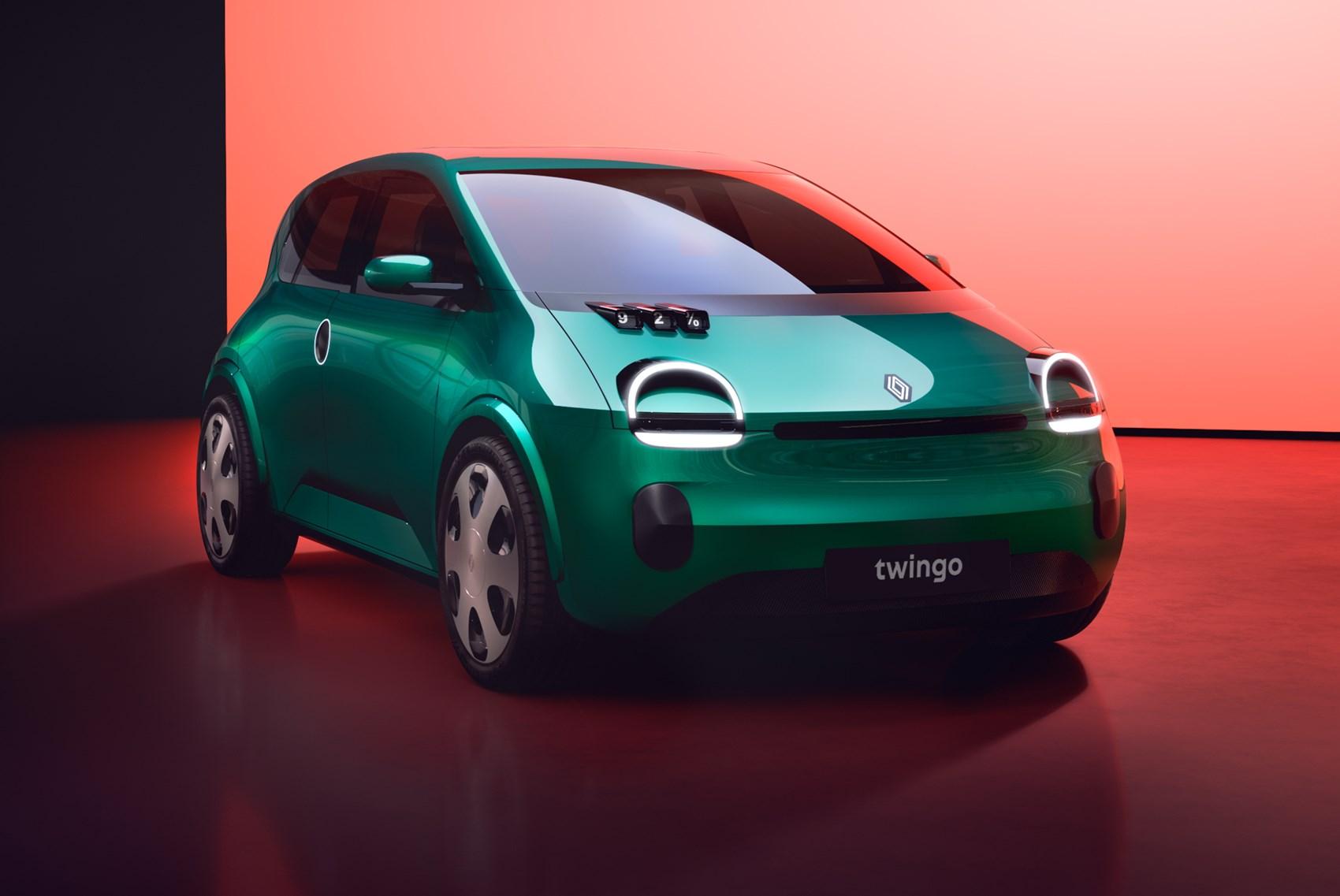 可愛的Twingo 雷諾設(shè)計這種小車還是很有功力