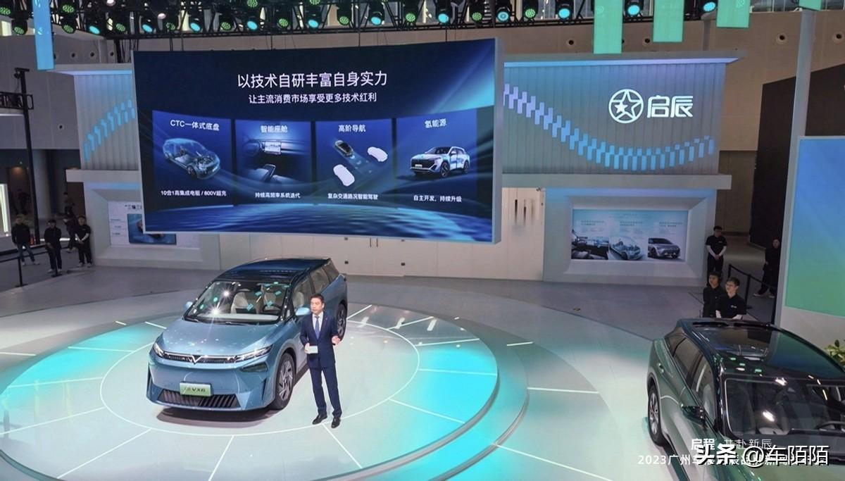 携旗下3大新能源产品亮相广州车展，启辰未来3年将发布6款新车