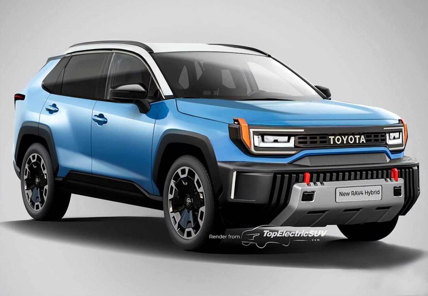 小號(hào)普拉多？豐田全新RAV4曝光，全系搭載混合動(dòng)力