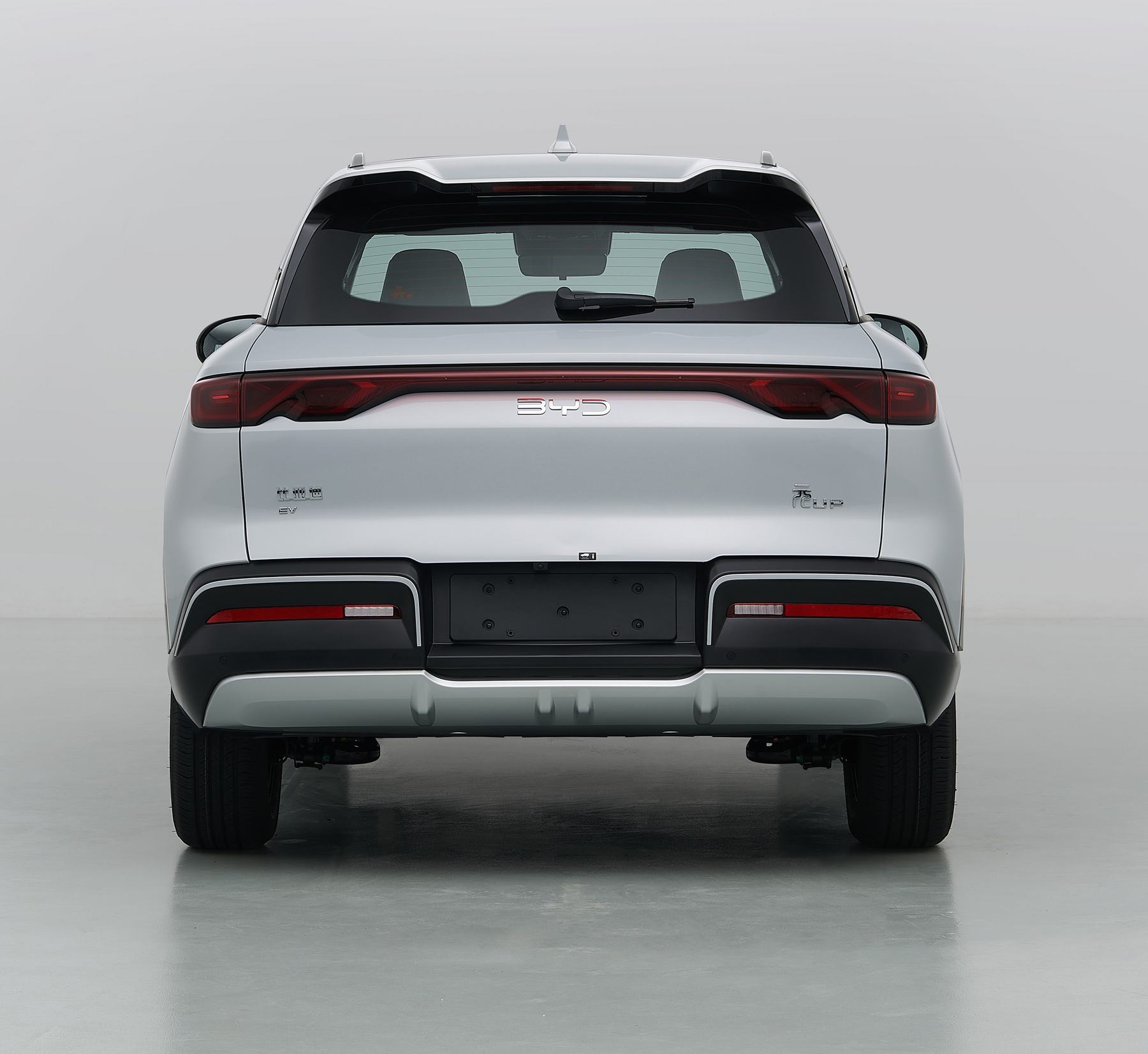比亚迪全新SUV“元UP”曝光，野性外观+纯电驱动，2024年上半年上市  第2张