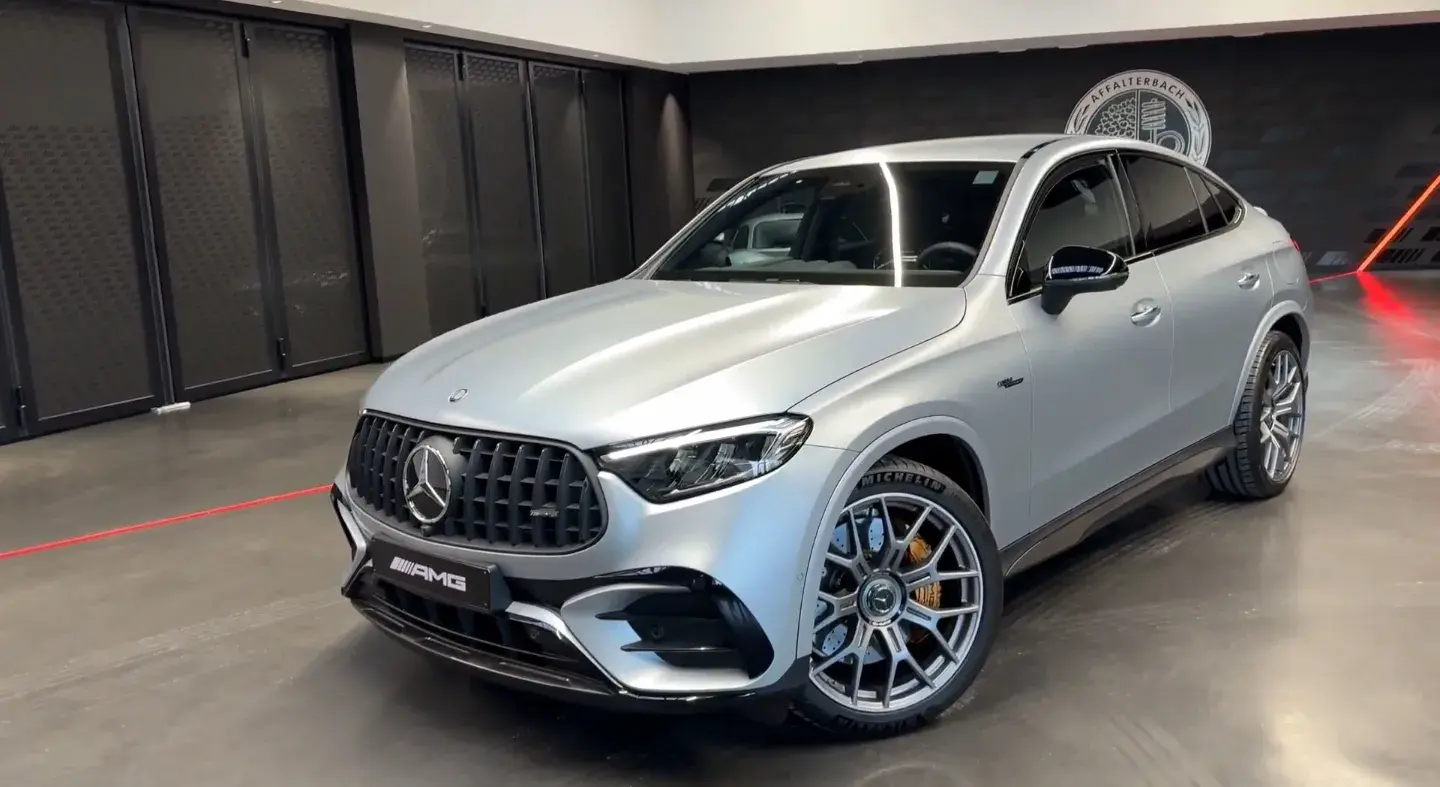 搭载2.0T插混 静态体验奔驰AMG GLC63S COUPE