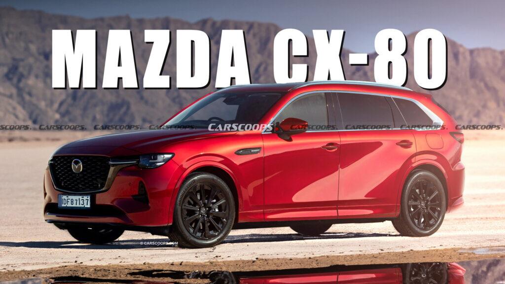 馬自達(dá)CX-80于明年初推出，三排7座SUV，將引進(jìn)中國(guó)市場(chǎng)