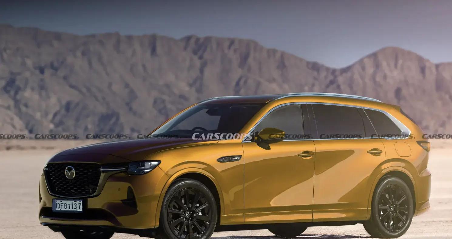 马自达新SUV CX-80消息曝光，采用7座布局，明年初发布