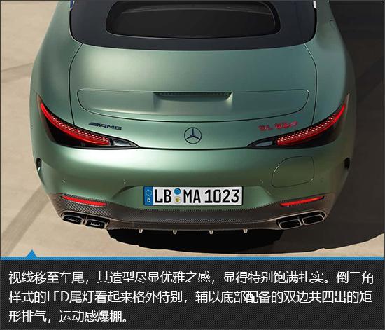 复古与电气化的碰撞 AMG SL 63 S E新车图解