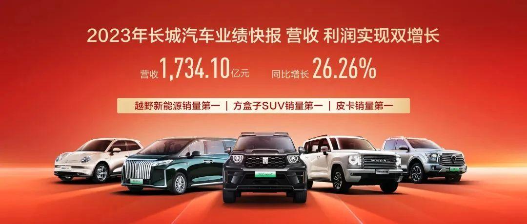 業(yè)績以外的故事：2023年長城汽車的發(fā)展細(xì)節(jié)