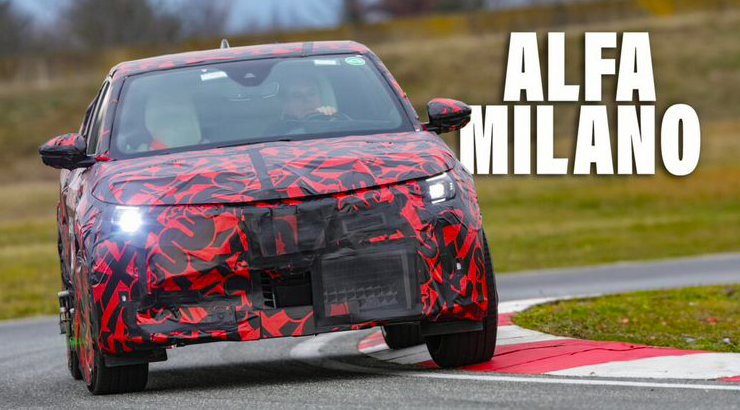 阿爾法·羅密歐造電車！電動SUV Milano諜照曝光，什么時候上市？
