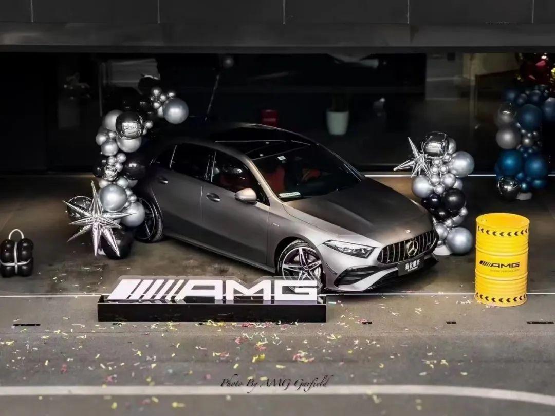 实拍2024款梅赛德斯-AMG A35 4MATIC