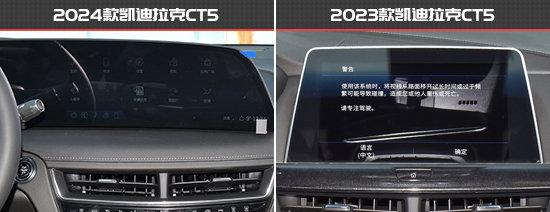 综合竞争力提升 凯迪拉克CT5新老款车型对比