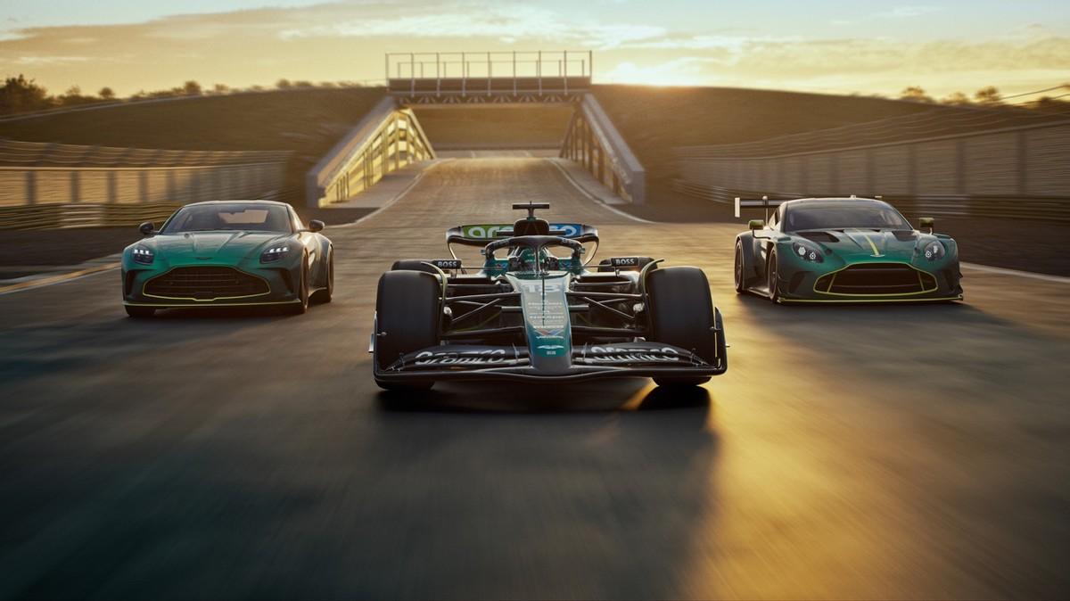 阿斯顿·马丁全新F1赛车 Vantage跑车与GT3赛车发布