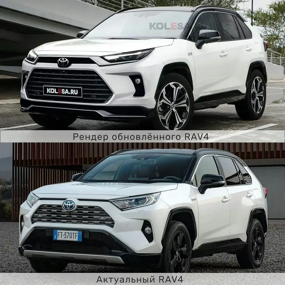 本田還爭(zhēng)嗎？2024款豐田RAV4諜照亮相，外觀酷似小陸巡！