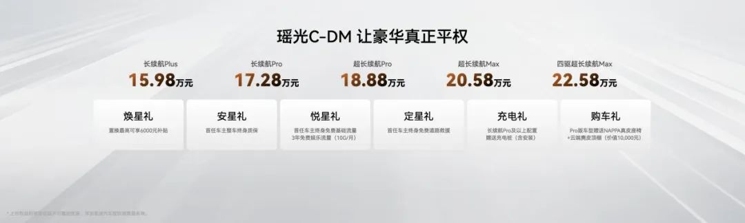 星途瑶光C-DM定价16万起，混动市场迎来“新鲶鱼”