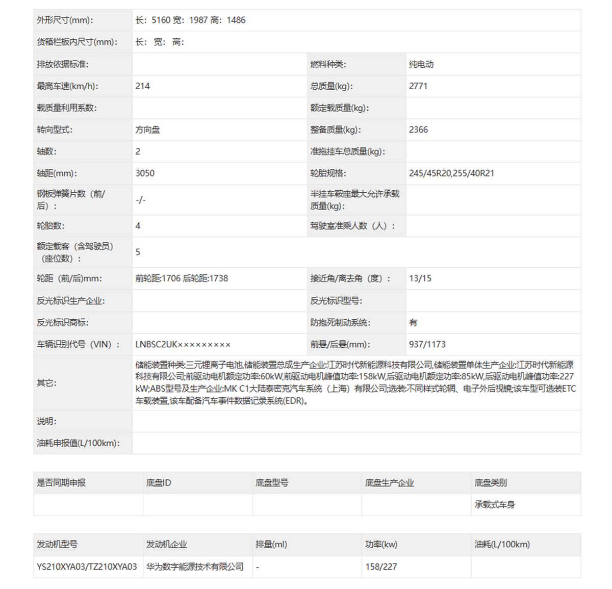 华为、北汽打造的首款车型曝光，定名为享界S9，车长5160mm