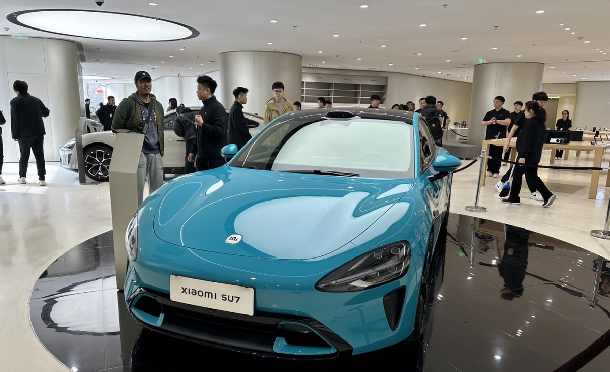 車動態:小米SU7實車到店;福特EVOS混動版發布