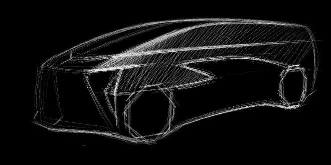星途首款MPV線稿圖 將于北京車展亮相