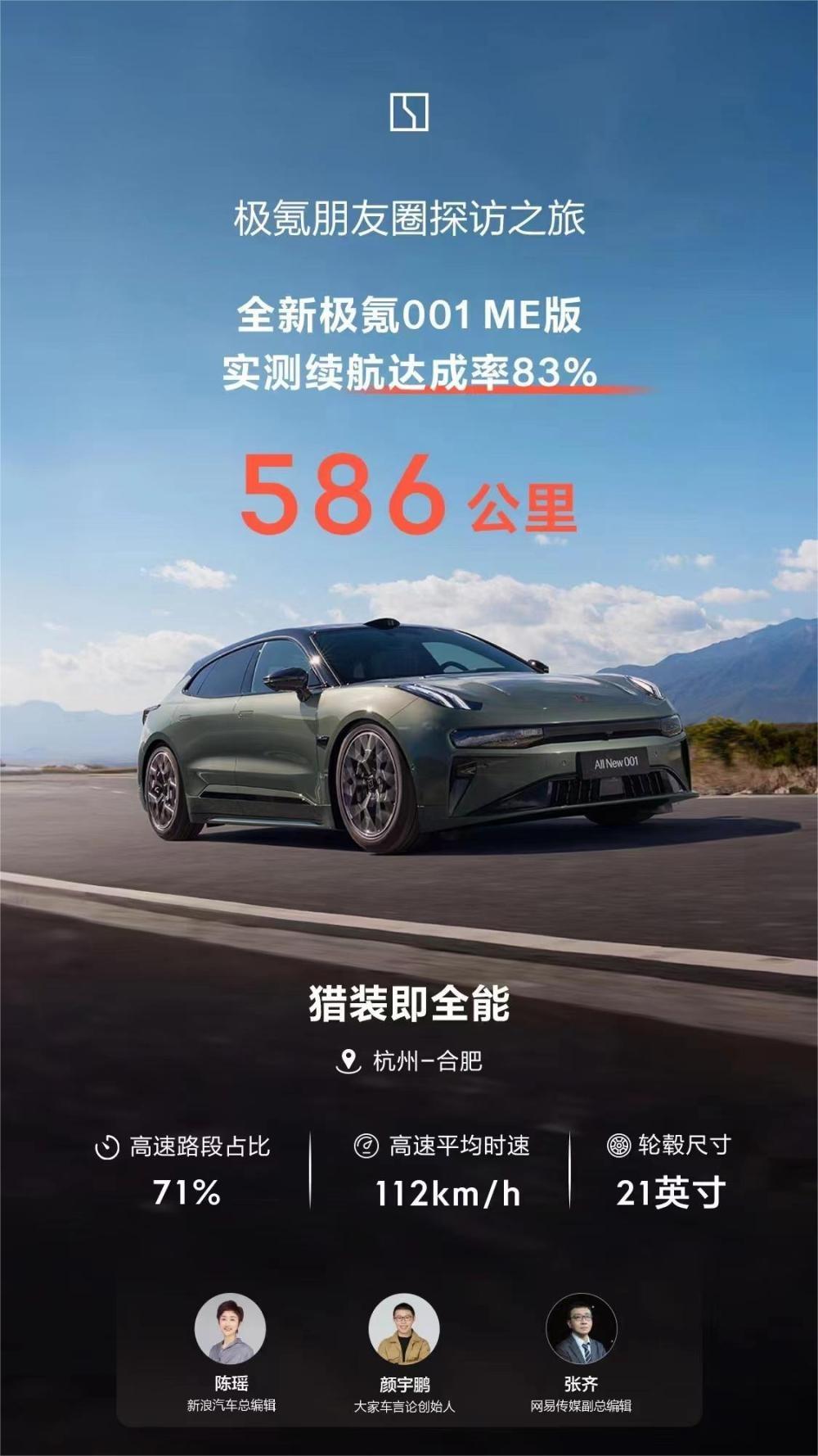 電車跑高速虛不虛？測一測極氪001和Model Y！