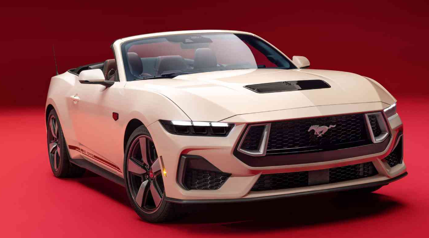 搭载5.0L V8发动机 福特Mustang 60周年纪念版发布