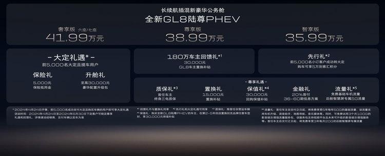 别克全新GL8陆尊PHEV正式上市 售价35.99-41.99万元
