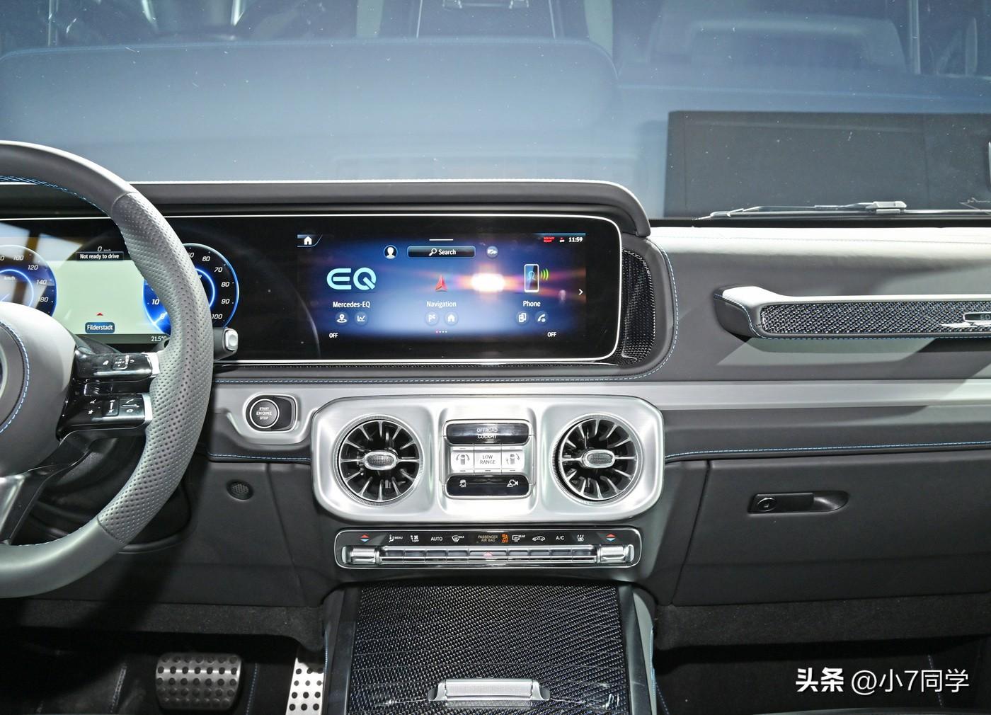 奔驰G级纯电版亮相北京车展，四电机驱动，2024年下半年上市