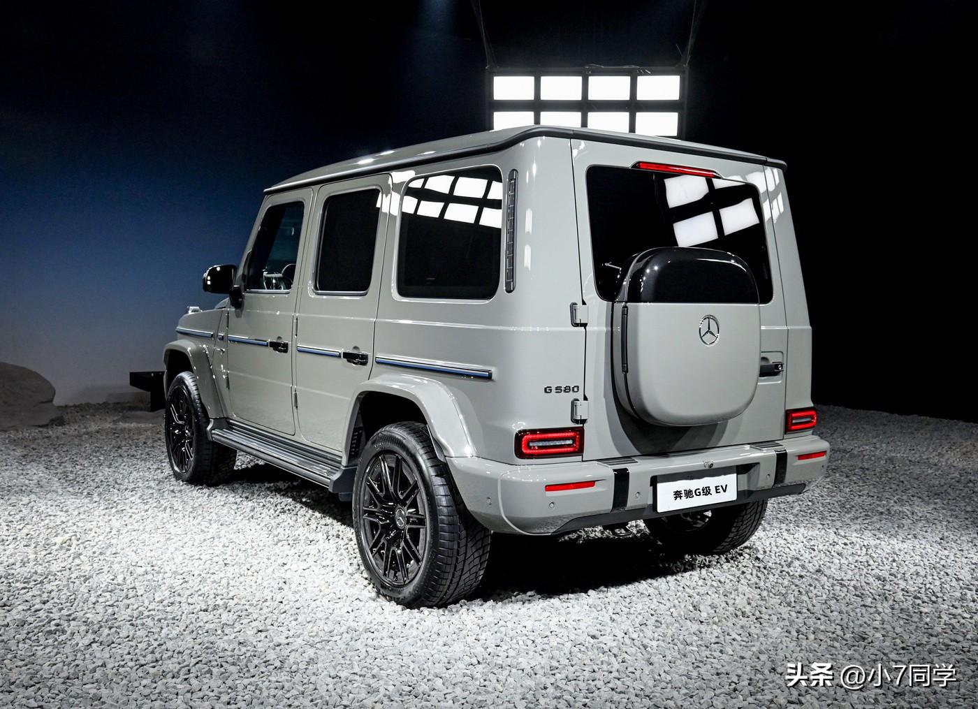 奔驰G级纯电版亮相北京车展，四电机驱动，2024年下半年上市