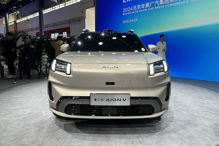 2024北京车展：广汽埃安第二代AION V发布，更硬朗更智能