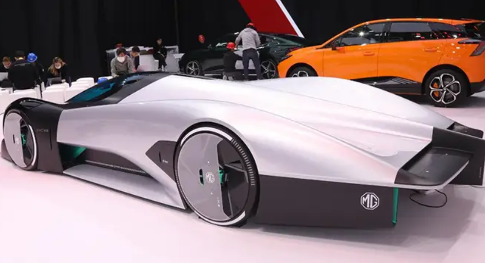名爵全新纯电超跑EXE181概念车首发亮相，0-100加速1.9秒