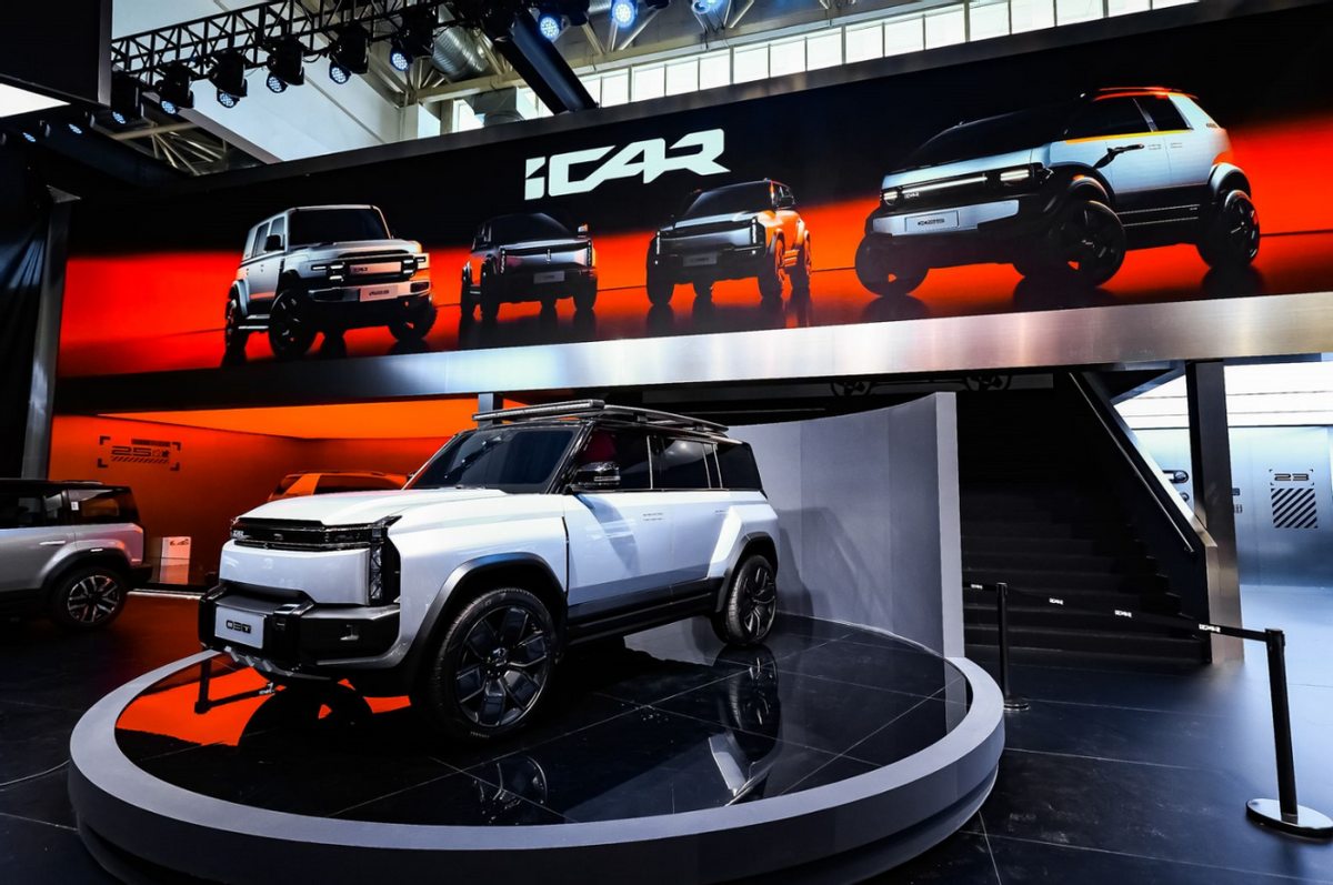 iCAR品牌闪耀北京国际车展！全系车型重磅登场