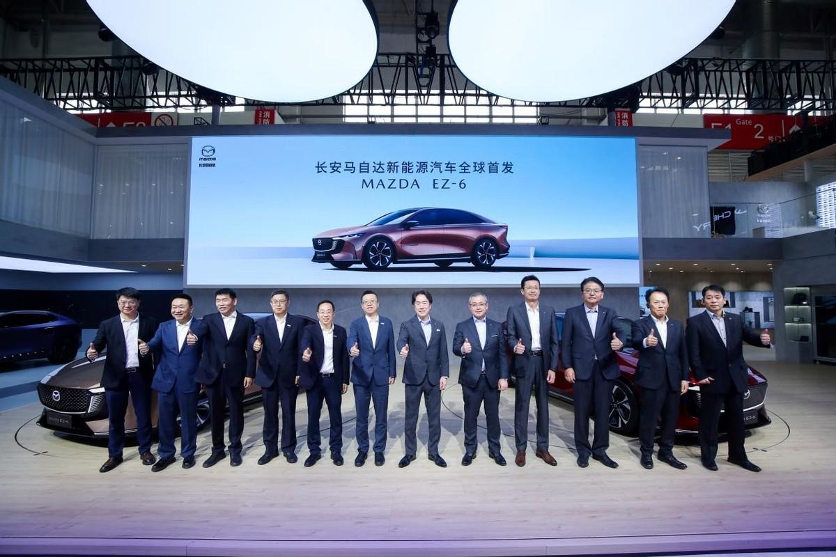 合资新能源新标杆 长安马自达MAZDA EZ-6北京车展全球首秀