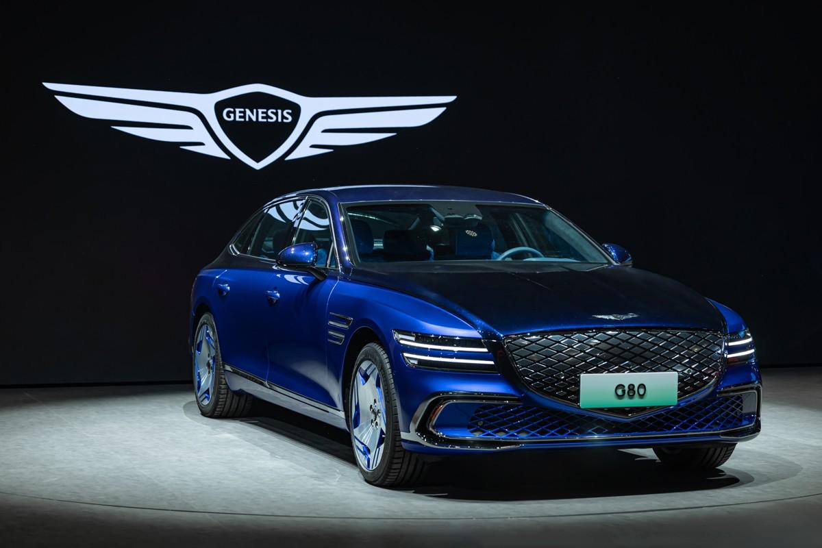 捷尼赛思新款纯电G80和Magma高性能概念车登陆北京车展
