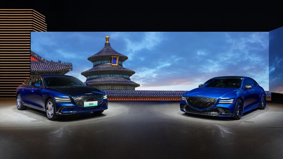 捷尼赛思新款纯电G80和Magma高性能概念车登陆北京车展